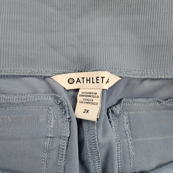 Athleta Venice Moto Jogger in Cottage Blue Plus Size 2X - Picture 10 of 16